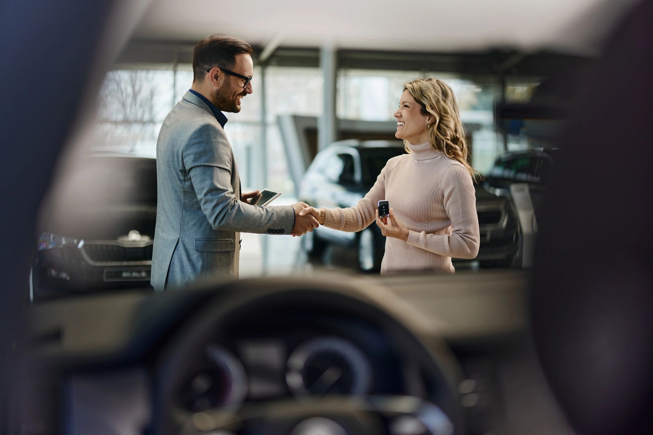 successful car dealership owner