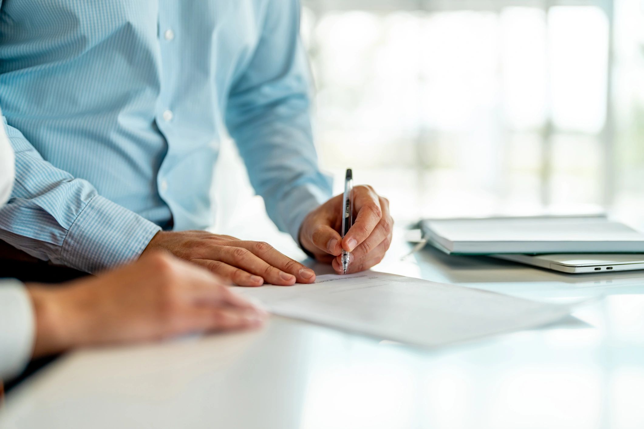 car dealership consulting business meeting